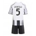 Juventus Manuel Locatelli #5 Dětské Oblečení Domácí Dres 2025-26 Krátkým Rukávem (+ trenýrky)